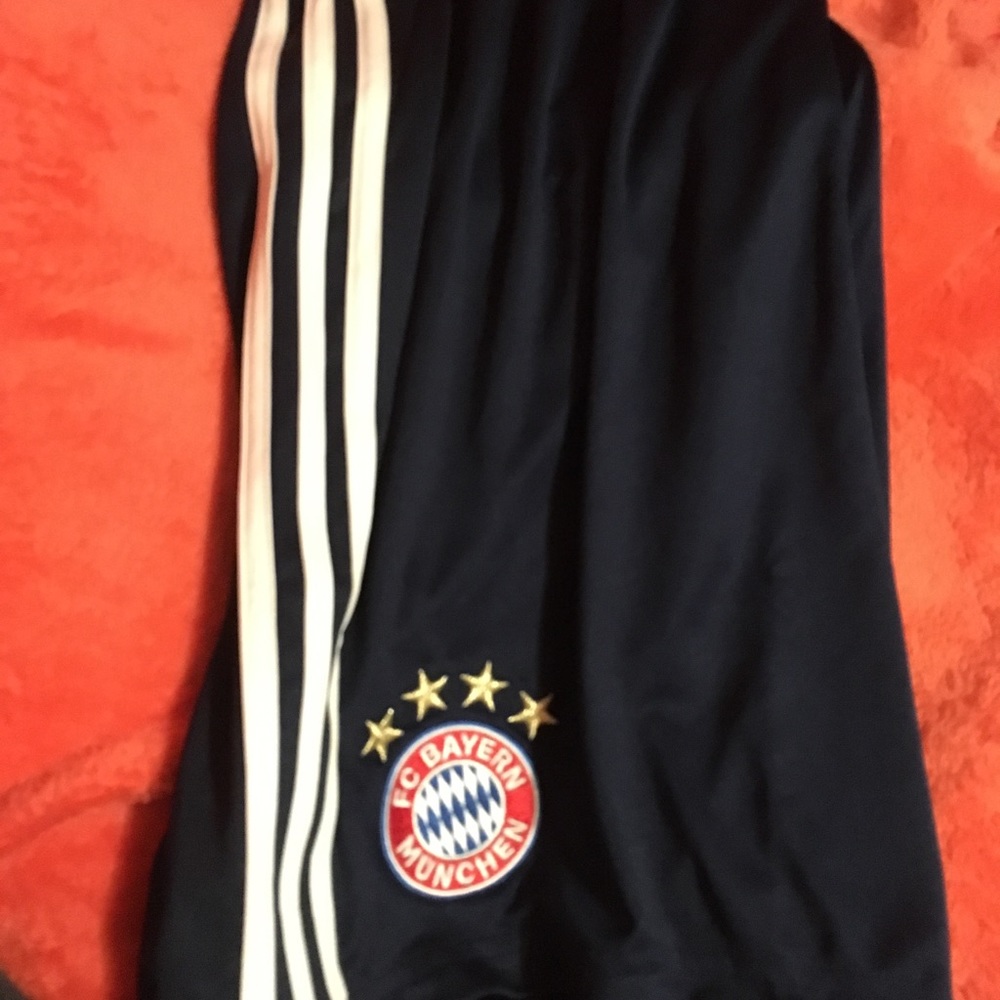 Bayern Munich. Adidas shorts.